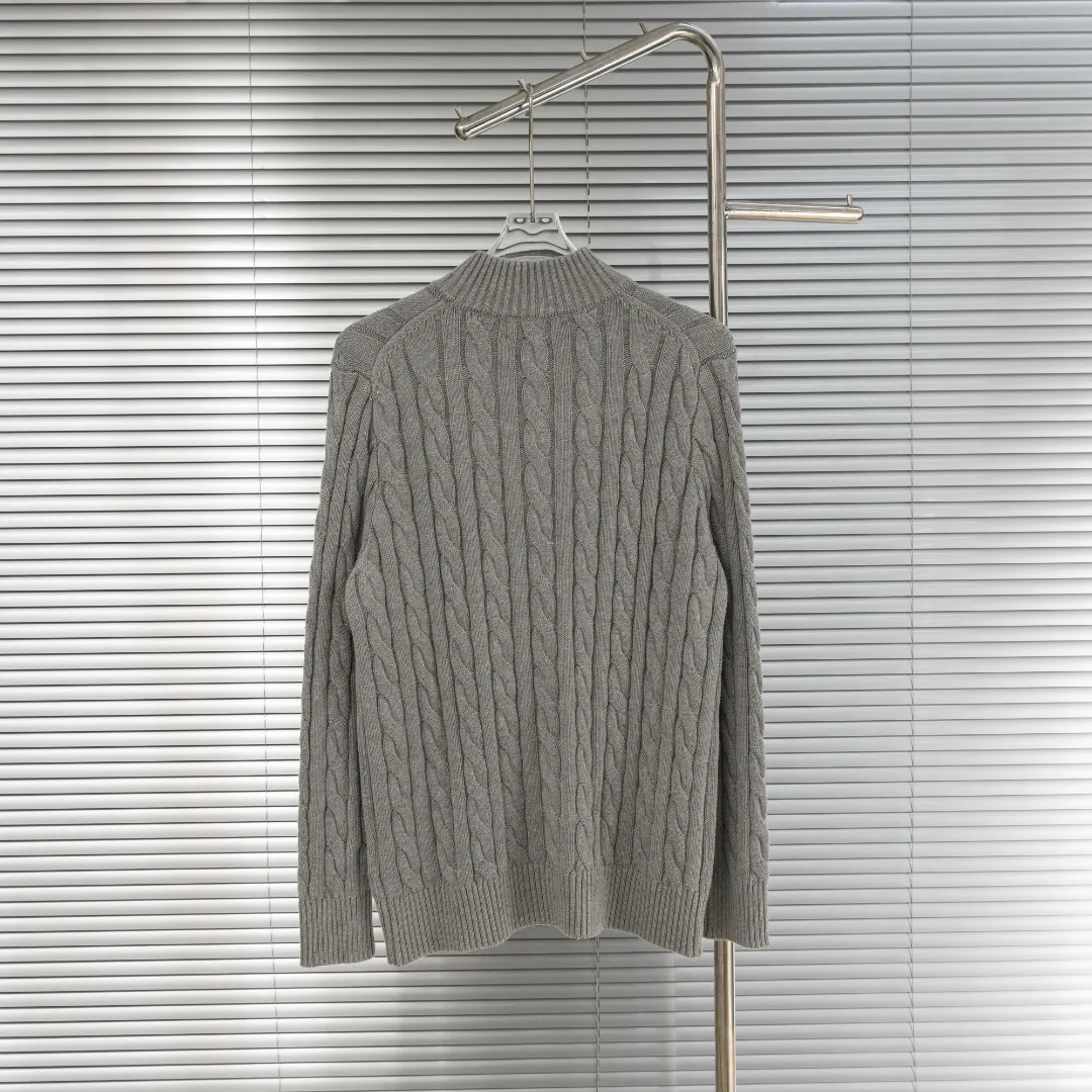 P290 top version (different currencies) You can scan the QR code to enter the official website Style: Ralph Lauren POLO Ralph Lauren small label embroidered knitted old money style half-zip pullover long-sleeved sweater Color: Picture color Size: XS-XL Fabric: Pure cotton Accessories: Full set of customized accessories No gender distinction, same style for men and women